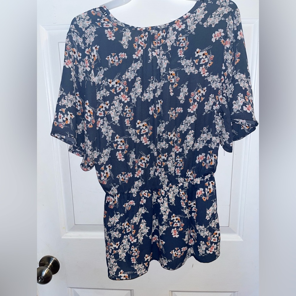 Sienna sky blouse